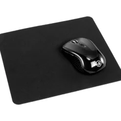 Allsop Soft Cloth Mouse Pad, 8" x 8.75", Black, 28229