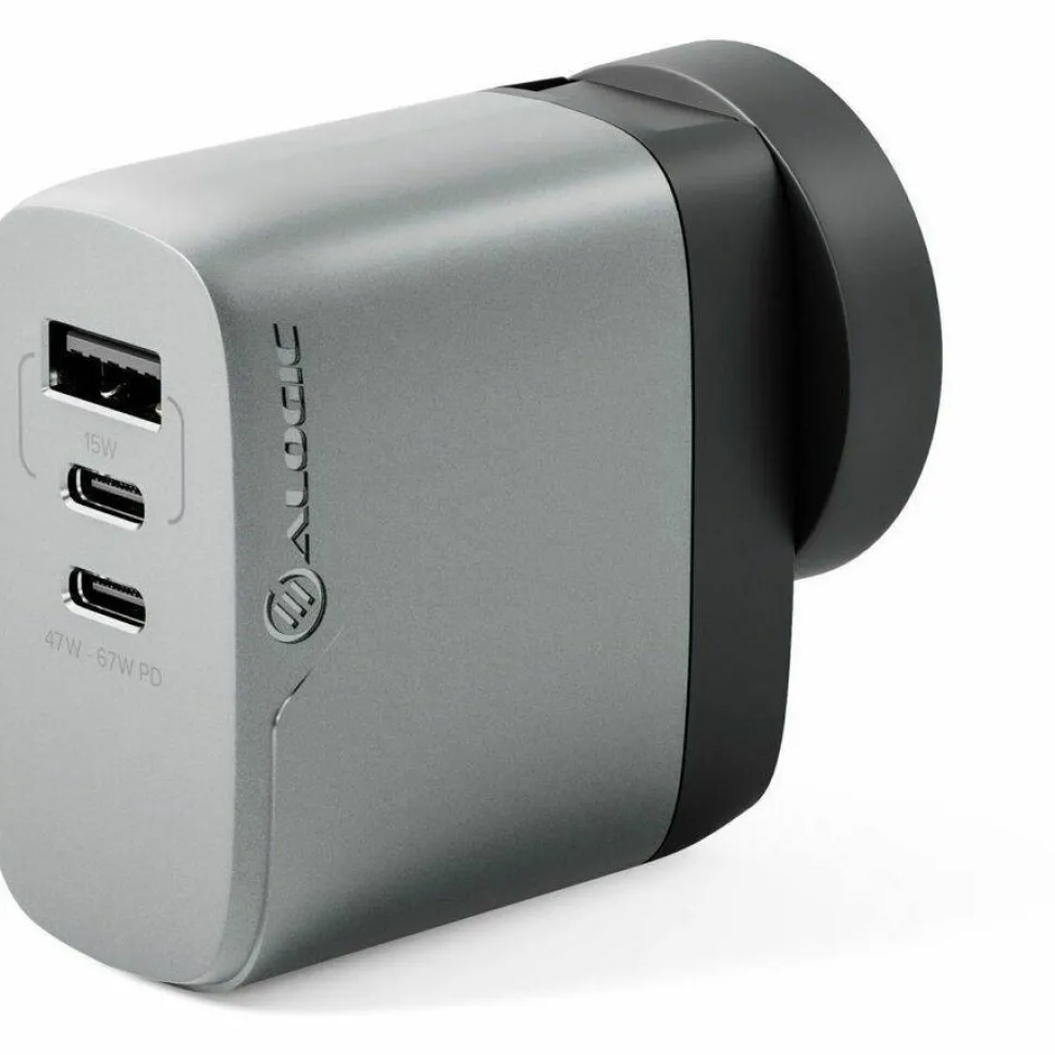 Alogic 3X67 Rapid Power 67W Multi-Country GaN Charger