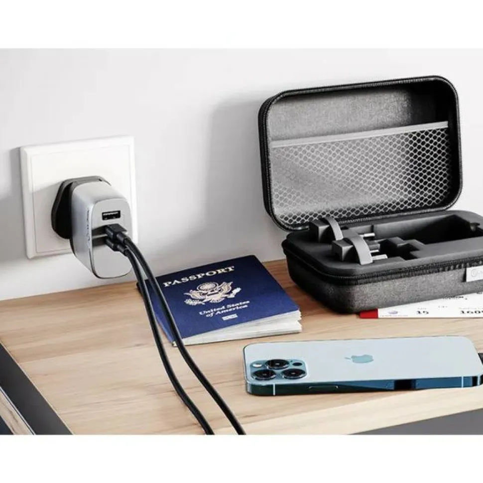 Alogic 3X67 Rapid Power 67W Multi-Country GaN Charger