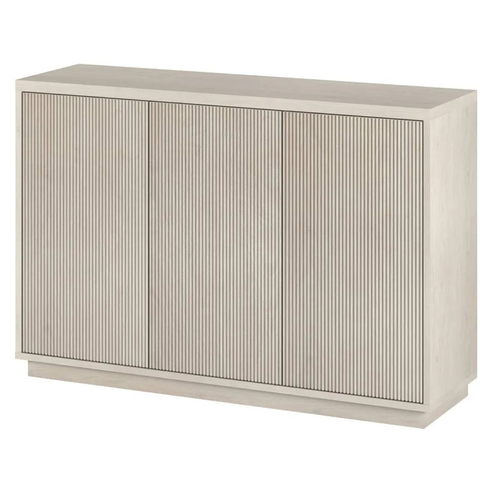 Alston 48" Wide Rectangular Buffet Table in Alder White
