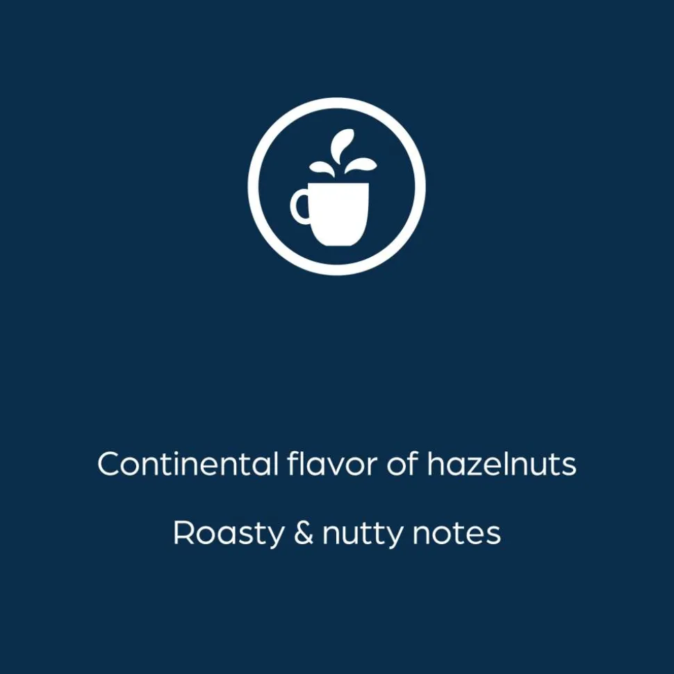 Alterra Roasters Hazelnut Coffee Freshpacks, Medium Roast, Each Pack Makes 1 Cup, 100 Packs/Carton