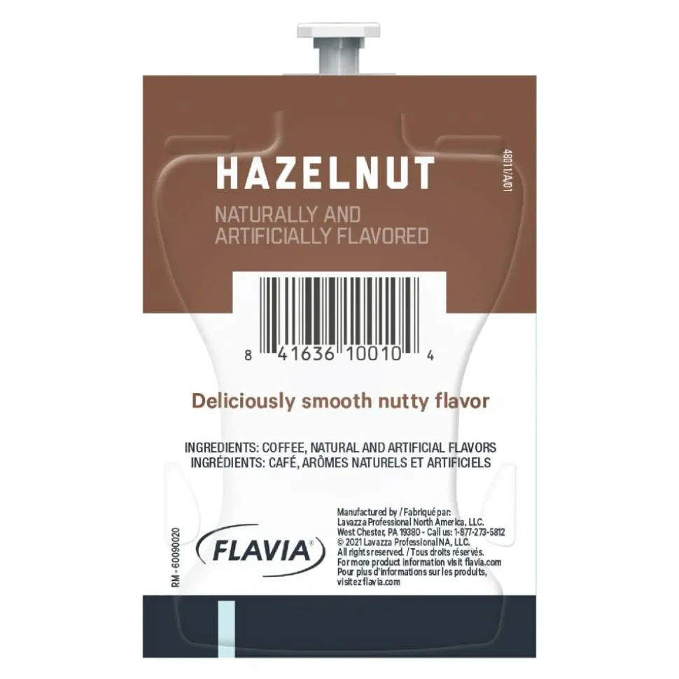 Alterra Roasters Hazelnut Coffee Freshpacks, Medium Roast, Each Pack Makes 1 Cup, 100 Packs/Carton