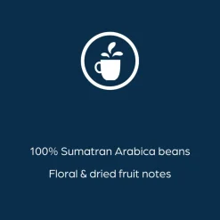 Alterra Roasters Sumatra Coffee Freshpacks, Dark Roast, Each Pack Makes 1 Cup, 100 Packs/Carton