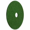 Americo Black Diamond 3000 Grit Diamond Pad, 20" Diameter, Black and Green, 2/Carton