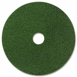 Americo Black Diamond 3000 Grit Diamond Pad, 20" Diameter, Black and Green, 2/Carton