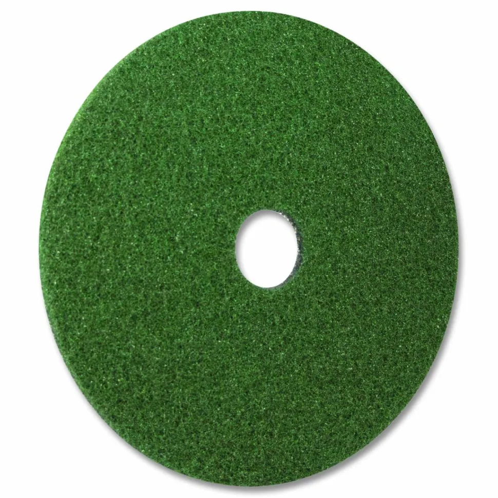 Americo Black Diamond 3000 Grit Diamond Pad, 20" Diameter, Black and Green, 2/Carton