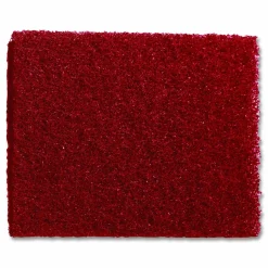 Americo Buffing Pads, 14 x 20, Red, 5/Carton