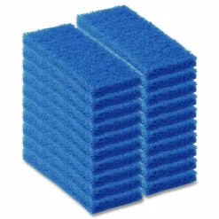 Americo Octopus 102 Medium Duty Cleaning Pad, 5" x 9", Blue, 20/Carton
