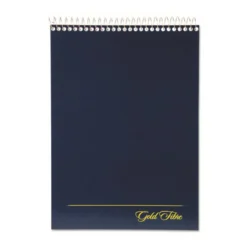 Ampad Gold Fibre Wirebound Legal Pad - 70 Sheets - Wire Bound - 20 lb Basis Weight - 8 1/2