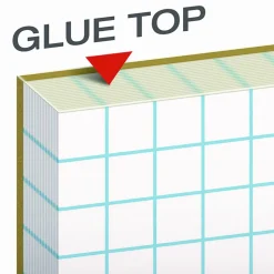 Ampad Graph Pad - 50 Sheets - Both Side Ruling Surface - 15 lb Basis Weight - Tabloid - 11