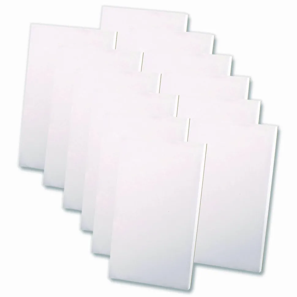 Ampad Scratch Pads, Unruled, 4 x 6, White, 100 Sheets, 12/Pack