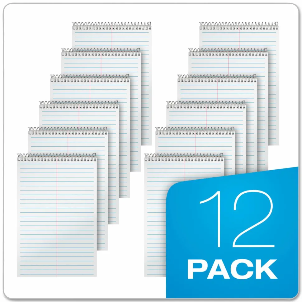 Ampad Steno Pads, Tan Cover, Gregg Rule, (70) White 6 x 9 Sheets
