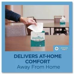Angel Soft Professional Series 2-Ply Facial Tissue, Cube Box, White, 10% Recycled Fiber, 36 Boxes Per Case, 96 Sheets Per Box