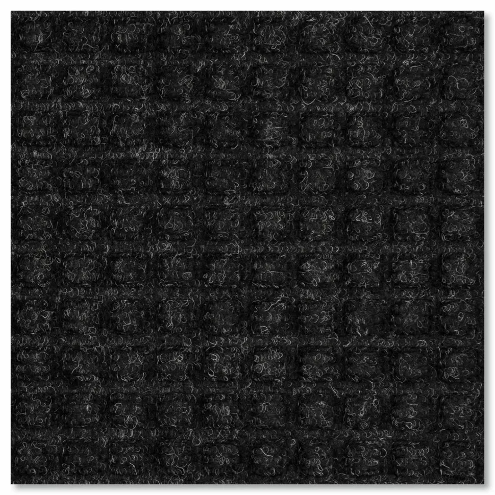 Apache Mills Absorba Select Entry Mat, Rectangular, Pepper/Black Crush-Resistant Needle-Punched Surface, 36" x 10 ft