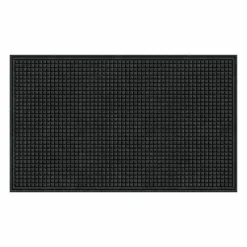 Apache Mills TireTuff Royale High-Traffic Entrance Mat, 36"H x 60"W, Onyx