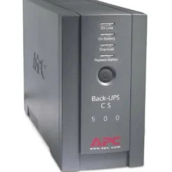 APC Back-UPS, 500VA, Tower, 120V, 6 NEMA 5-15R Outlets , User Replaceable Battery