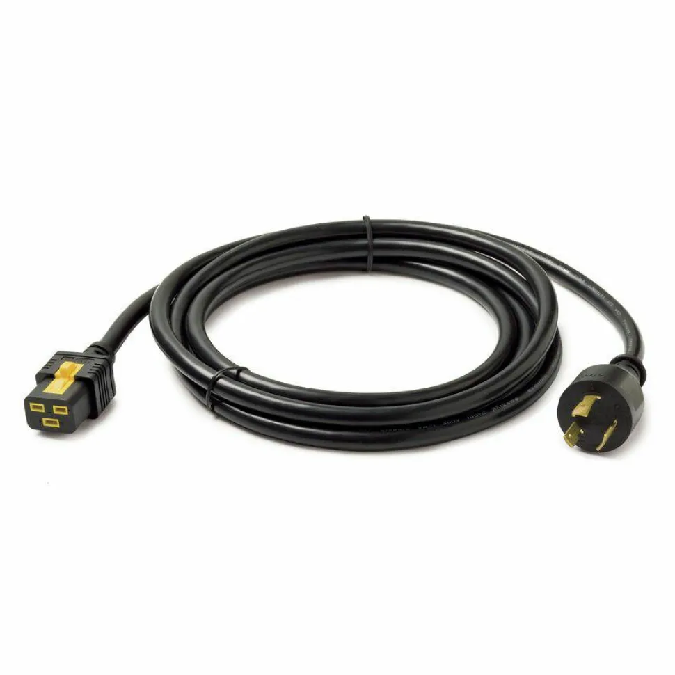 APC NetShelter Power Cord, Locking, IEC C19 to NEMA L6-20P, 3.0m