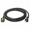 APC NetShelter Power Cord, Locking, IEC C19 to NEMA 5-20P, 3.0m