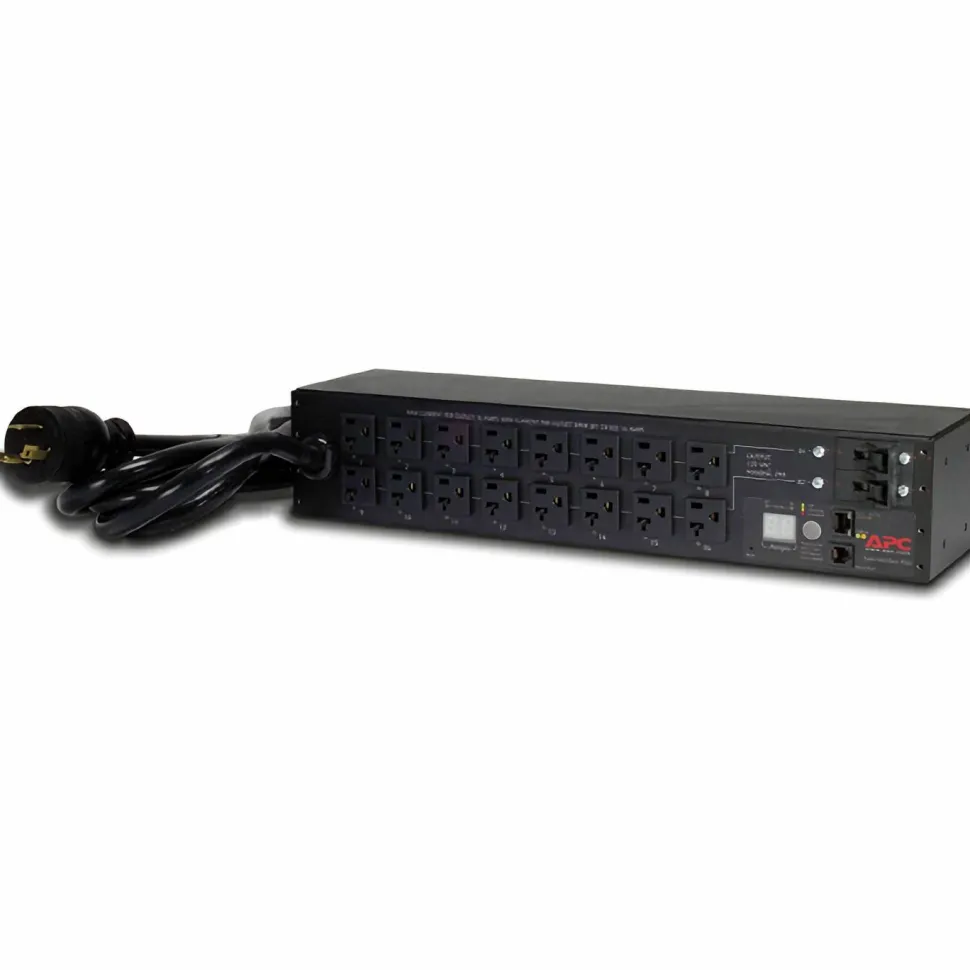 APC NetShelter Switched Rack PDU, 2U, 30A, 120V, 16 NEMA 5-20 outlet
