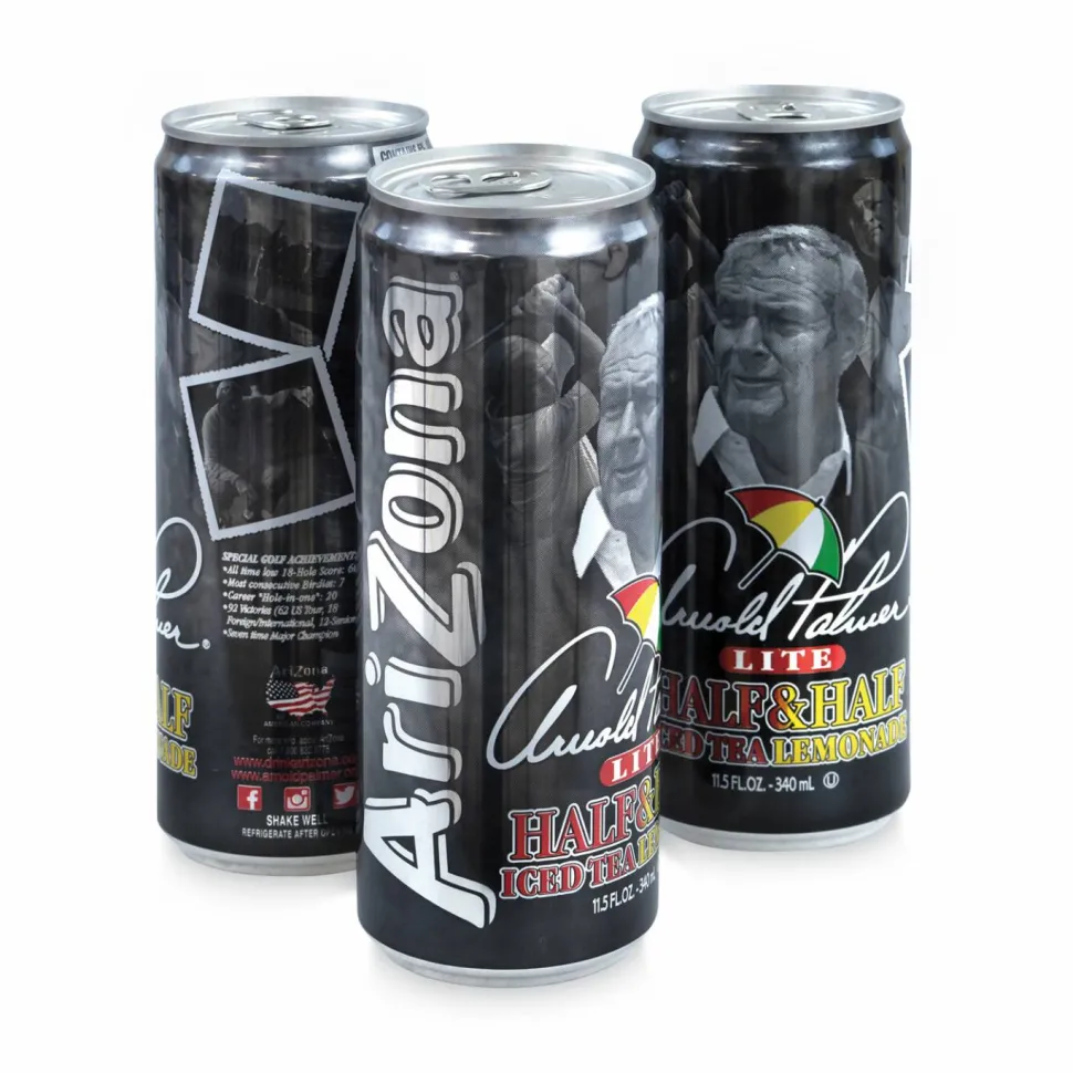 Arizona Arnold Palmer Half and Half Iced Tea and Lemonade, 11.5 oz Bottle, 30/Carton