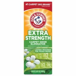 Arm & Hammer Extra-Strength Carpet Odor Eliminator, Original Scent, 30 Oz Box, Case Of 6