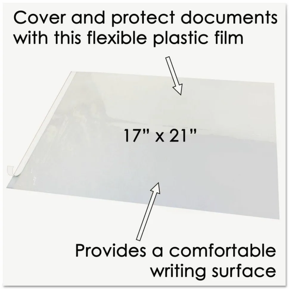 Artistic Desk Protector, 17" x 21", Clear