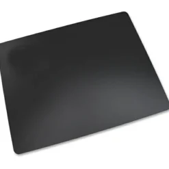 Artistic Eco-Black Desk Pad With Antimicrobial Protection, 20