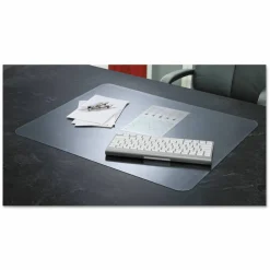 Artistic KrystalView Desk Pad With Antimicrobial Protection, 38
