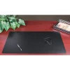 Artistic Rhino II Antimicrobial Protective Desk Pads - Rectangular - 36" Width x 24" Depth - Polyvinyl Chloride (PVC) - Black