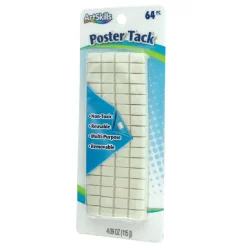 ArtSkills Poster Tack, White, Pack Of 64