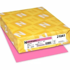 Astrobrights Color Card Stock, Pulsar Pink, Letter (8.5