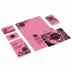 Astrobrights Color Card Stock, Pulsar Pink, Letter (8.5