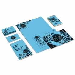Astrobrights Color Card Stock, Lunar Blue, Letter (8.5