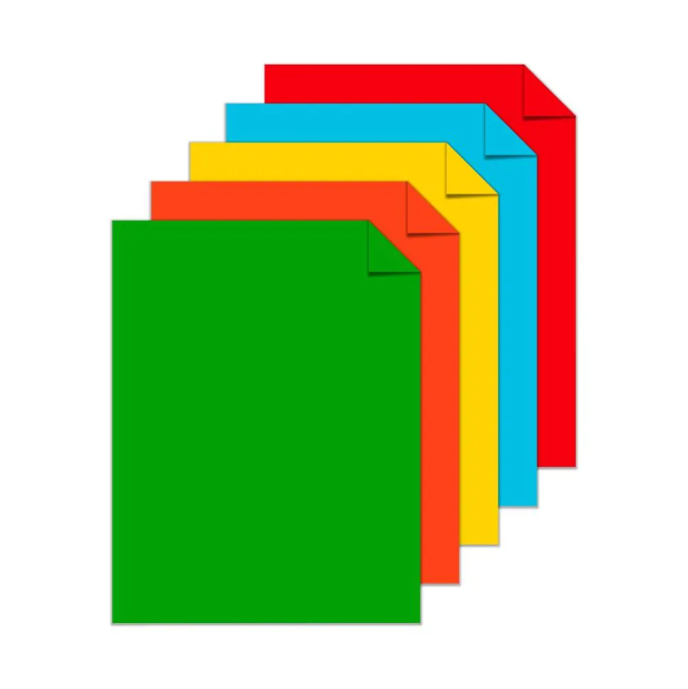 Astrobrights Color Card Stock, Assorted Colors, Letter (8.5" x 11"), 65 Lb, 30% Recycled, FSC Certified, Pack Of 250