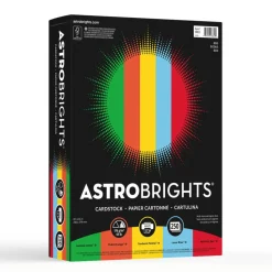 Astrobrights Color Card Stock, Assorted Colors, Letter (8.5