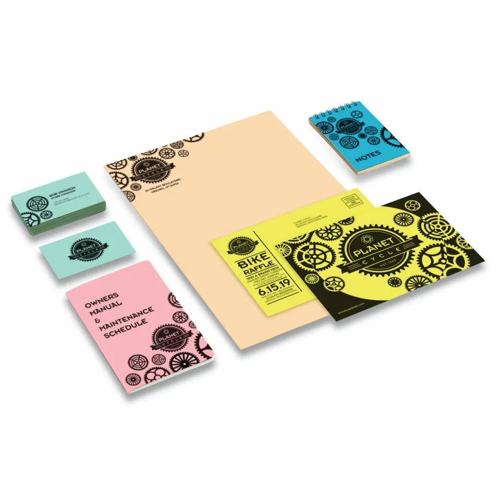 Astrobrights Color Card Stock, Assorted Colors, Letter (8.5" x 11"), 65 Lb, Pack Of 250