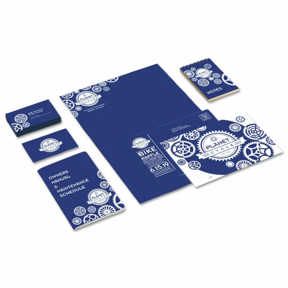 Astrobrights Color Cardstock, 65 lb Cover Weight, 8.5 x 11, Blast-Off Blue, 250/Pack