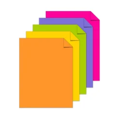 Astrobrights Color Multi-Use Printer & Copy Paper, 1 Ream, Happy Color Assortment, Letter (8.5