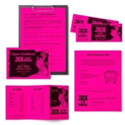 Astrobrights Color Multi-Use Printer & Copy Paper, 1 Ream, Fireball Fuchsia, Letter (8.5