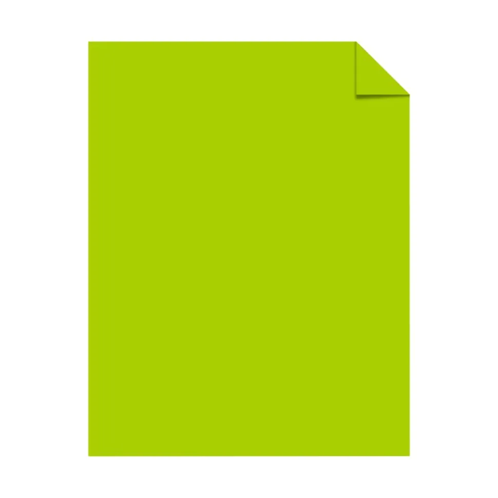 Astrobrights Color Multi-Use Printer & Copy Paper, 1 Ream, Terra Green, Letter (8.5" x 11"), 500 Sheets Per Ream, 24 Lb, 94 Brightness
