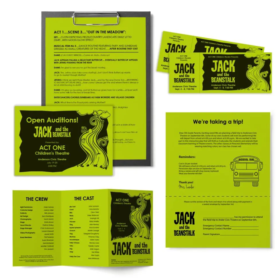Astrobrights Color Multi-Use Printer & Copy Paper, 1 Ream, Terra Green, Letter (8.5" x 11"), 500 Sheets Per Ream, 24 Lb, 94 Brightness