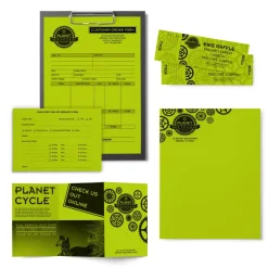 Astrobrights Color Multi-Use Printer & Copy Paper, 1 Ream, Terra Green, Letter (8.5