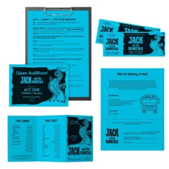 Astrobrights Color Multi-Use Printer & Copy Paper, 1 Ream, Lunar Blue, Letter (8.5