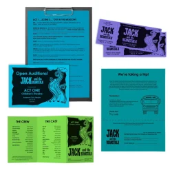 Astrobrights Color Multi-Use Printer & Copy Paper, 1 Ream, Cool Assortment, Letter (8.5" x 11"), 500 Sheets Per Ream, 24 Lb, 94 Brightness