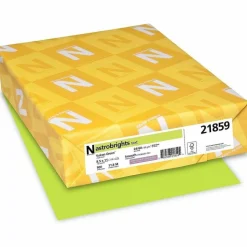 Astrobrights Color Multi-Use Printer & Copy Paper, 1 Ream, Green, Letter (8.5