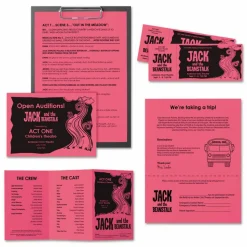 Astrobrights Color Multi-Use Printer & Copy Paper, Plasma Pink, Letter (8.5