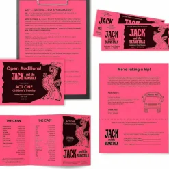 Astrobrights Color Multi-Use Printer & Copy Paper, Plasma Pink, Letter (8.5