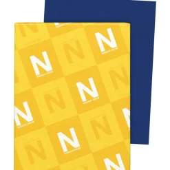 Astrobrights Color Multi-Use Printer & Copy Paper, 1 Ream, Blast-Off Blue, Letter (8.5" x 11"), 500 Sheets Per Ream, 24 Lb, 94 Brightness
