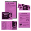Astrobrights Color Multi-Use Printer & Copy Paper, 1 Ream, Outrageous Orchid, Letter (8.5" x 11"), 500 Sheets Per Ream, 24 Lb, 94 Brightness
