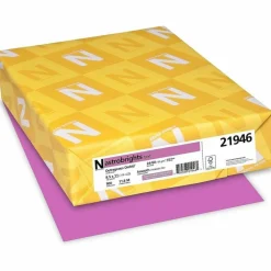 Astrobrights Color Multi-Use Printer & Copy Paper, 1 Ream, Outrageous Orchid, Letter (8.5